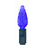 VIC-X6G8802 - 200 Lights LED Blue/Green Wire C6 EC Set 6"Sp 100'L - Vickerman