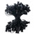 VIC-V24SPT1-500K - C9 500'x500 Black Magnetic Socket SPT1 - Vickerman