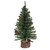 VIC-C803909 - 9" Carmel Pine Tree 92 Tips Wood Base - Vickerman