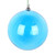 VIC-MC260512WM - 6" Turquoise Matte Clear Ornament, 2-Pack - Vickerman