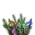 VIC-A263432LEDCC - 30" Concolor Blue Green Wreath 5mm 50 CC - Vickerman