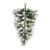 VIC-A264506 - 36" Flocked Mountain Pine Tear Drop 107T - Vickerman