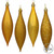 VIC-N500173 - 5.5" Lime Drop 4 Finish Assorted, 8-Pack - Vickerman