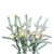 VIC-A262338LED - 36" Frosted Norfolk Wreath 5mm 200 Warm White FT - Vickerman