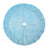 VIC-QTX178511 - 60" Plush Baby Blue Velvet Tree Skirt - Vickerman