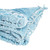 VIC-QTX178511 - 60" Plush Baby Blue Velvet Tree Skirt - Vickerman