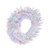 VIC-A104226LED - 24" Sparkle White Wreath LED 50 MU - Vickerman