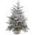 VIC-A156632LED - 36" x 28" Frosted Sable Tree LED 100 MU - Vickerman