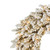 VIC-A193525LED - 24" Frosted Gold Wreath LED 50 Warm White - Vickerman