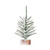 VIC-A804309-6 - 9" Flocked Mini Pine 47T Wood Base, 6-Pack - Vickerman