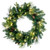VIC-DT210625LED - 24" Emerald Mix Fir Wreath Dura-lit 50 Warm White - Vickerman