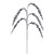 VIC-EH212407 - 27" Silver Glitter Setaria Spray, 3-Pack - Vickerman