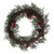VIC-EH214125 - 25" Green Cypress Cone Berry Wreath - Vickerman