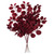 VIC-FK221025 - 25" Burgundy Dogwood Glitter Spray, 3-Pack - Vickerman