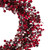 VIC-FY190224 - 24" Red Snow Berry Wreath - Vickerman