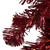 VIC-G214108LED - 36" Red Tinsel Tear Drop 5mm WA 50 Warm White - Vickerman