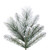 VIC-G225585 - 10' x 56" Flocked Jackson Pine 2904T - Vickerman