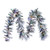 VIC-G225716LED - 9' x 14" Flocked Jackson Garland Dura Lit 100 MU - Vickerman