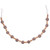 VIC-JE210376 - 72" Mocha Wood/Felt Pom Pom Garland - Vickerman
