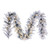 VIC-K232015LEDBO - 9' x 14" Frst Glacier Garland 5mm B/O 100 Warm White - Vickerman