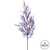 VIC-L162406 - 28" Purple Glitter Wild Huck Spray, 6-Pack - Vickerman