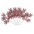 VIC-L162805 - 22" Burgundy Glitter Sumac Spray, 6-Pack - Vickerman