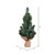 VIC-LF203415 - 15" Blue Spruce Sapling Tree Burlap 2Pk 2-Pack - Vickerman