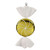 VIC-M110705 - 18.5" Lime White Swirl Candy - Vickerman