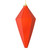 VIC-M183018M - 7" Brn Orange Matte Lantern Ornament 4/Ba - Vickerman