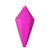 VIC-M183070M - 7" Fuchsia Matte Lantern Ornament, 4-Pack - Vickerman