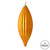 VIC-M183230S - 8" Antique Gold Shiny Line Finial, 4-Pack - Vickerman