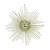 VIC-M184554 - 6.5" Celadon Glitter Snowflake Burst, 6-Pack - Vickerman