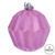 VIC-MC190879D - 5" Pink Glitter Faceted Ball Ornament, 3-Pack - Vickerman