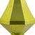 VIC-MC191073D - 8" Lime Candy Diamond Finial, 2-Pack - Vickerman