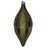 VIC-MC191114D - 10" Olive Candy Glitter Shuttle, 2-Pack - Vickerman