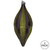 VIC-MC191114D - 10" Olive Candy Glitter Shuttle, 2-Pack - Vickerman