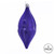 VIC-MC191166D - 10" Purple Candy Glitter Shuttle, 2-Pack - Vickerman