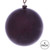 VIC-MC197065 - 4" Burgundy Wood Grain Ball Ornament, 6-Pack - Vickerman