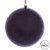 VIC-MC197265 - 6" Burgundy Wood Grain Ball Ornament, 3-Pack - Vickerman
