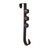 VIC-MT210117 - 12" Black/Brown Door Hanger Bells, 2-Pack - Vickerman