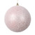 VIC-MT220558W - 6" Rose Gold Matte Snow Ornament, 2-Pack - Vickerman