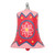 VIC-MT232022 - 5.5" Red Hand-painted Bell Ornament, 3-Pack - Vickerman