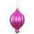 VIC-N174670D - 6.3" x 3.5" Fuchsia Matte Lantern, 4-Pack - Vickerman