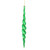 VIC-N175104D - 14.6" Green Shiny Spiral Icicle, 2-Pack - Vickerman