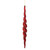 VIC-N175119D - 14.6" Wine Shiny Spiral Icicle, 2-Pack - Vickerman
