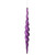 VIC-N175126D - 14.6" Plum Shiny Spiral Icicle, 2-Pack - Vickerman