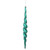 VIC-N175162D - 14.6" Sea Blue Shiny Spiral Icicle, 2-Pack - Vickerman