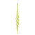 VIC-N175173D - 14.6" Lime Shiny Spiral Icicle, 2-Pack - Vickerman
