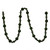 VIC-N181764 - 9' Moss Green Assorted Ball Garland - Vickerman