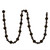 VIC-N181775 - 9' Chocolate Assorted Ball Garland - Vickerman